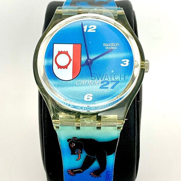 Limited Edition Designer Swatch Collection of 4 "27 Canton" Watches GZ172 GZ173 - Picture 5 of 13